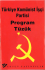 Türkiye Komünist Işçi Partisi Program Tüzük