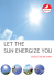 let the sun energıze you - Solar